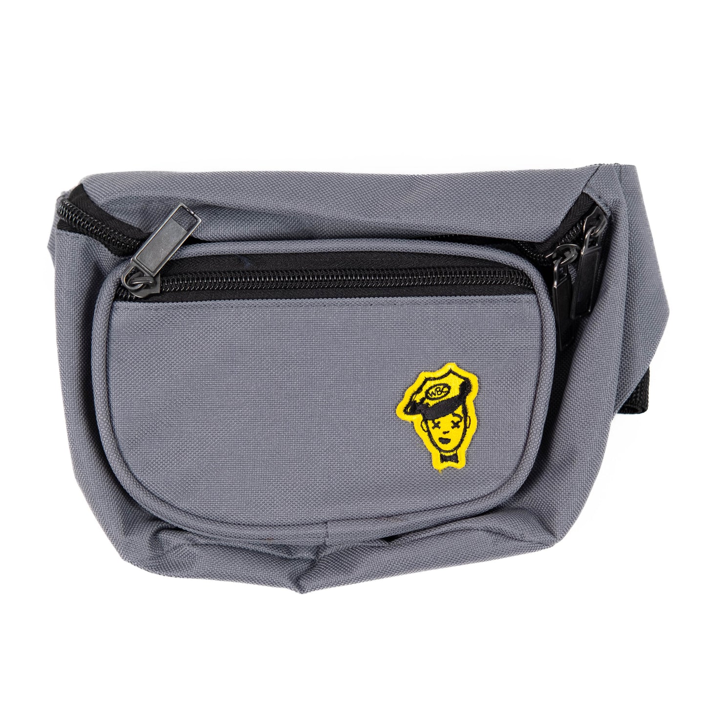 WASTED BRAND SMUGGLE BAG - HI-TRAPPIN CONTROL CONCRETE GRAY