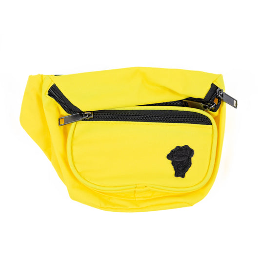 WASTED BRAND SMUGGLE BAG - HI-VIS LEMON