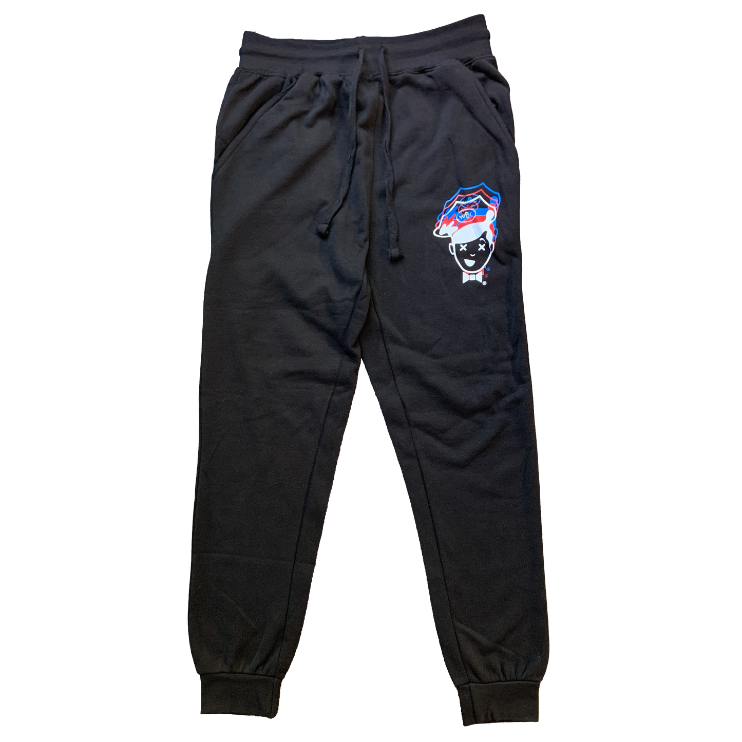 OPEN 24HRS PULLOVER SWEATSUIT - BLACK