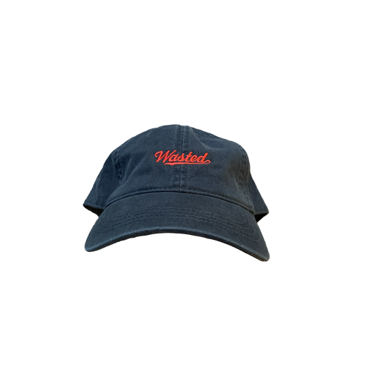CLASSIC SCRIPT DAD HAT - NAVY