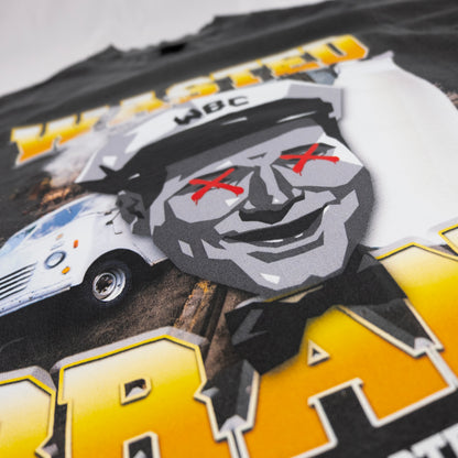 CHAMPIONSHIP RUN TEE - VINTAGE BLACK