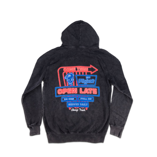 NEON DRIVE-THRU HOODIE