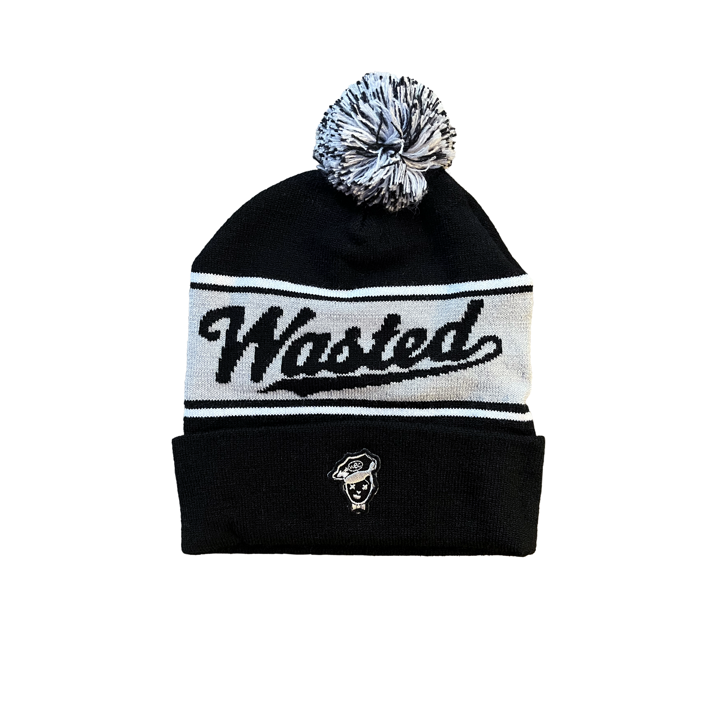 KNIT LOGO WINTER POM