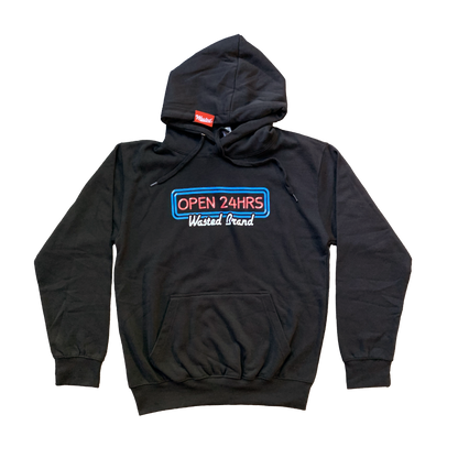 "OPEN 24HRS" - PULLOVER SWEATSUIT